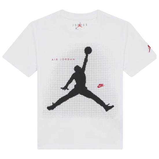 Jordan Παιδική κοντομάνικη μπλούζα Jumpman Grid Blur T-Shirt